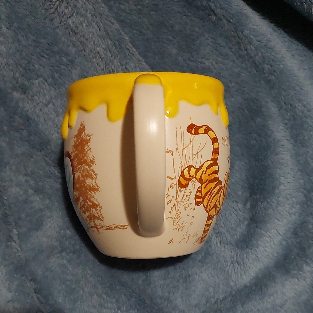 Disney Winnie the Pooh Mug with Yellow and Brown Accents - Picture 5 of 6